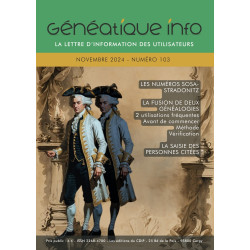 Généatique Info n° 103 par...