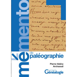 Mémento de paléographie