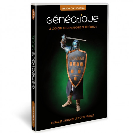 Geneatique 2021 Classique 500 En Coffret Pour Vos Arbres Genealogiques